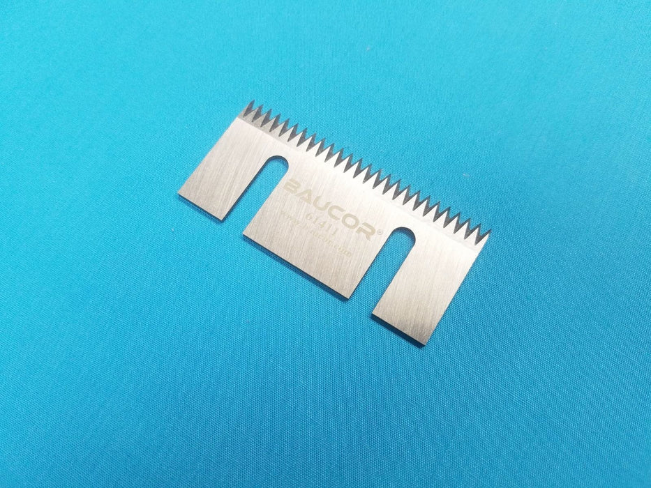 Hoja dentada festoneada de 63 mm de largo - Número de pieza 61411